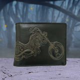 Embossed Motorcycle Bike Wallet - Wallets at Gift Moments