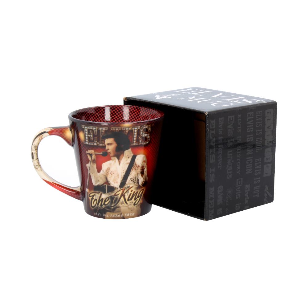 Elvis Presley The King Mug Default Title - Mugs at Gift Moments