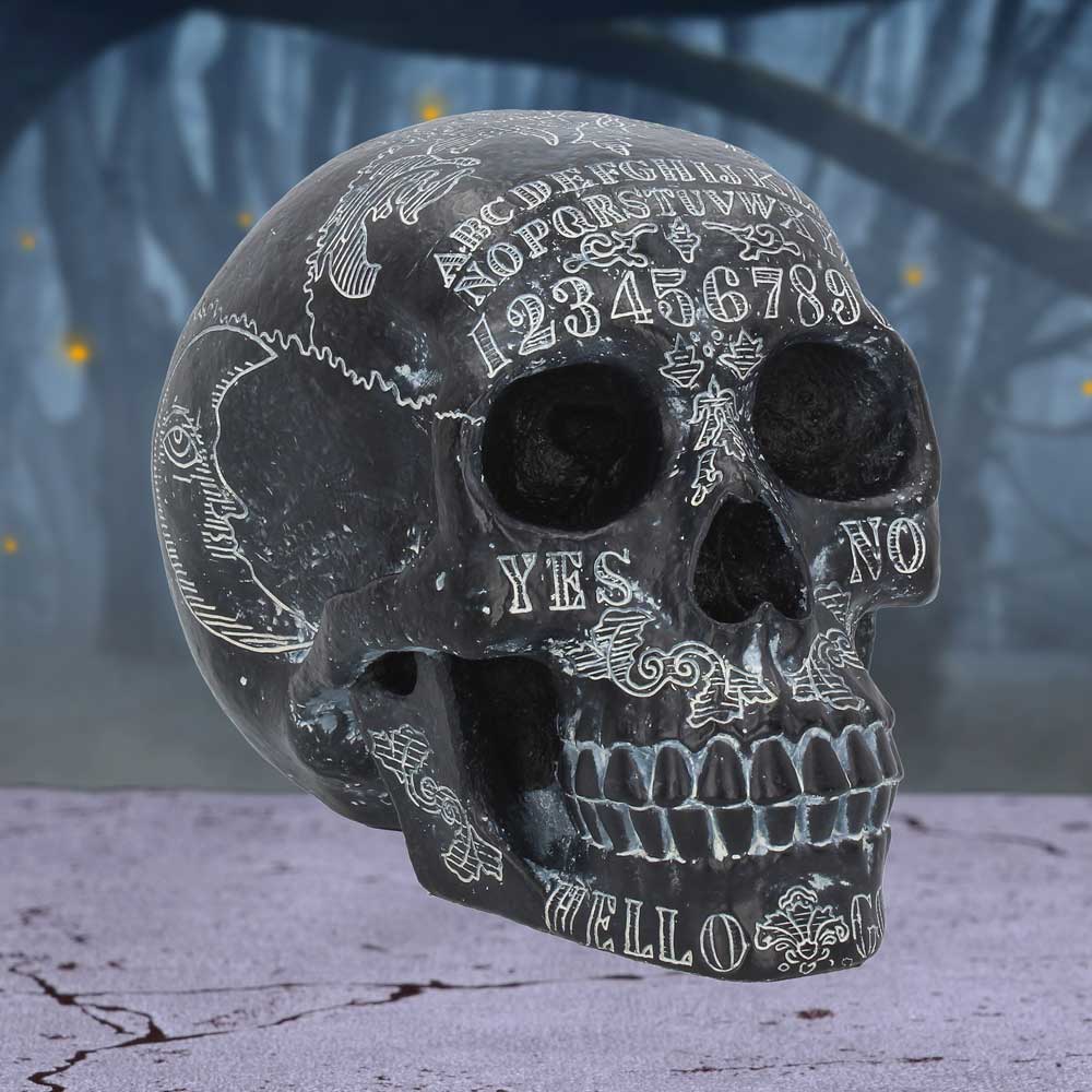 Dark Spirits Spirit Board Skull Figurine 20cm - Figurines Medium (15-29cm) at Gift Moments