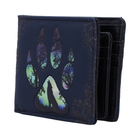 Nemesis Now Footprints Wolf Wallet 11cm - Wallets at Gift Moments