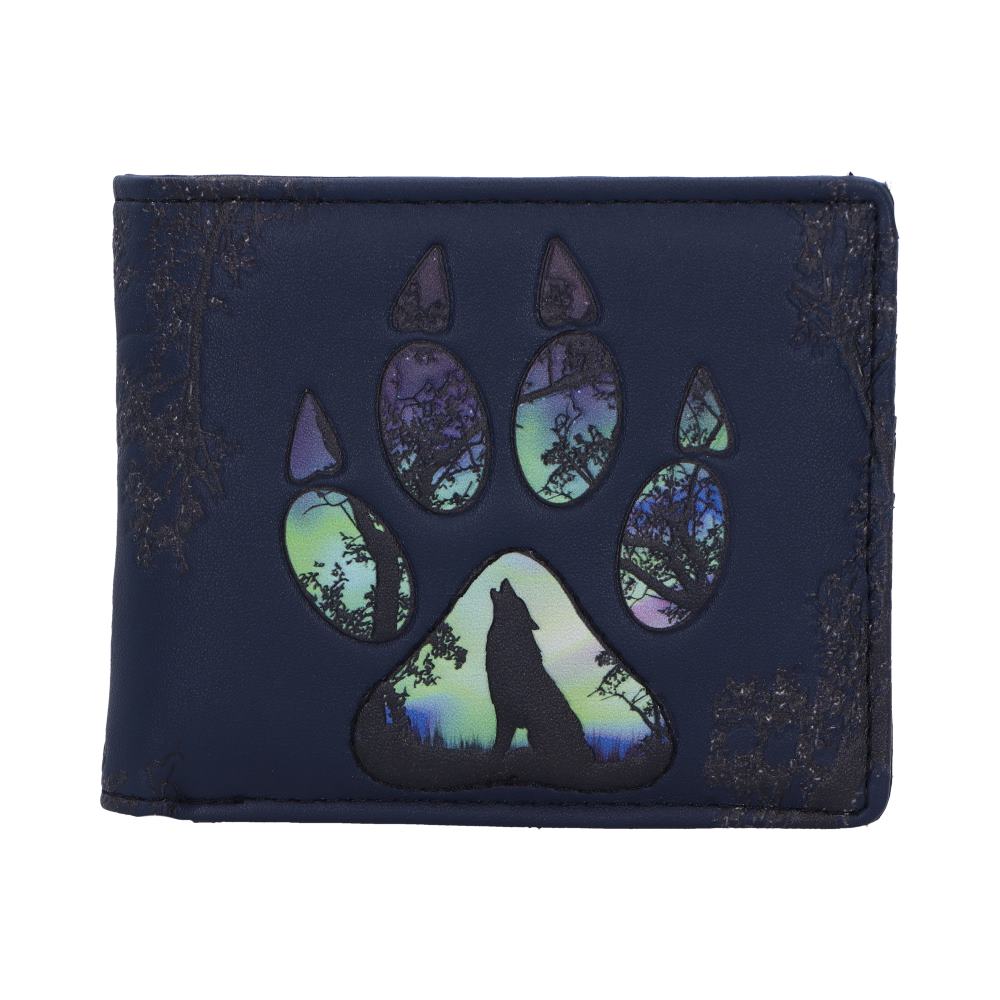 Nemesis Now Footprints Wolf Wallet 11cm Default Title - Wallets at Gift Moments