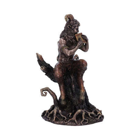 Bronze Mythological Pan's Melody Figurine 24cm - Figures & Collectables at Gift Moments