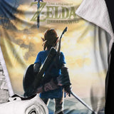 The Legend of Zelda Breath of the Wild Throw Blanket - Blankets at Gift Moments