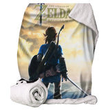 The Legend of Zelda Breath of the Wild Throw Blanket Default Title - Blankets at Gift Moments