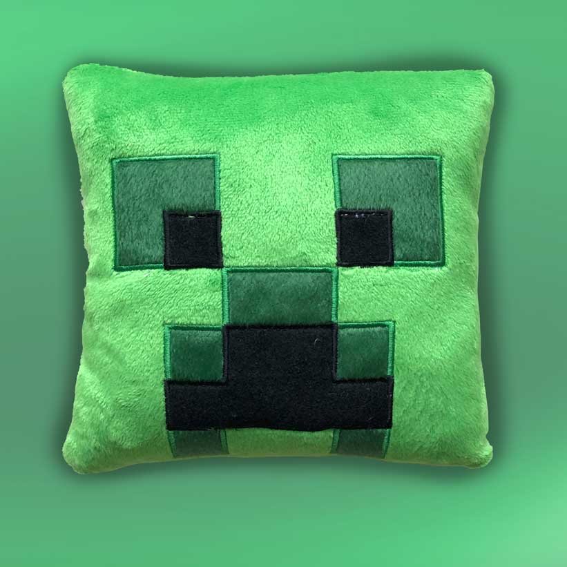 Minecraft Creeper Cushion 40cm - Cushions at Gift Moments