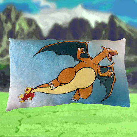 Pokémon Charizard Soft To Touch Cushion - Cushions at Gift Moments