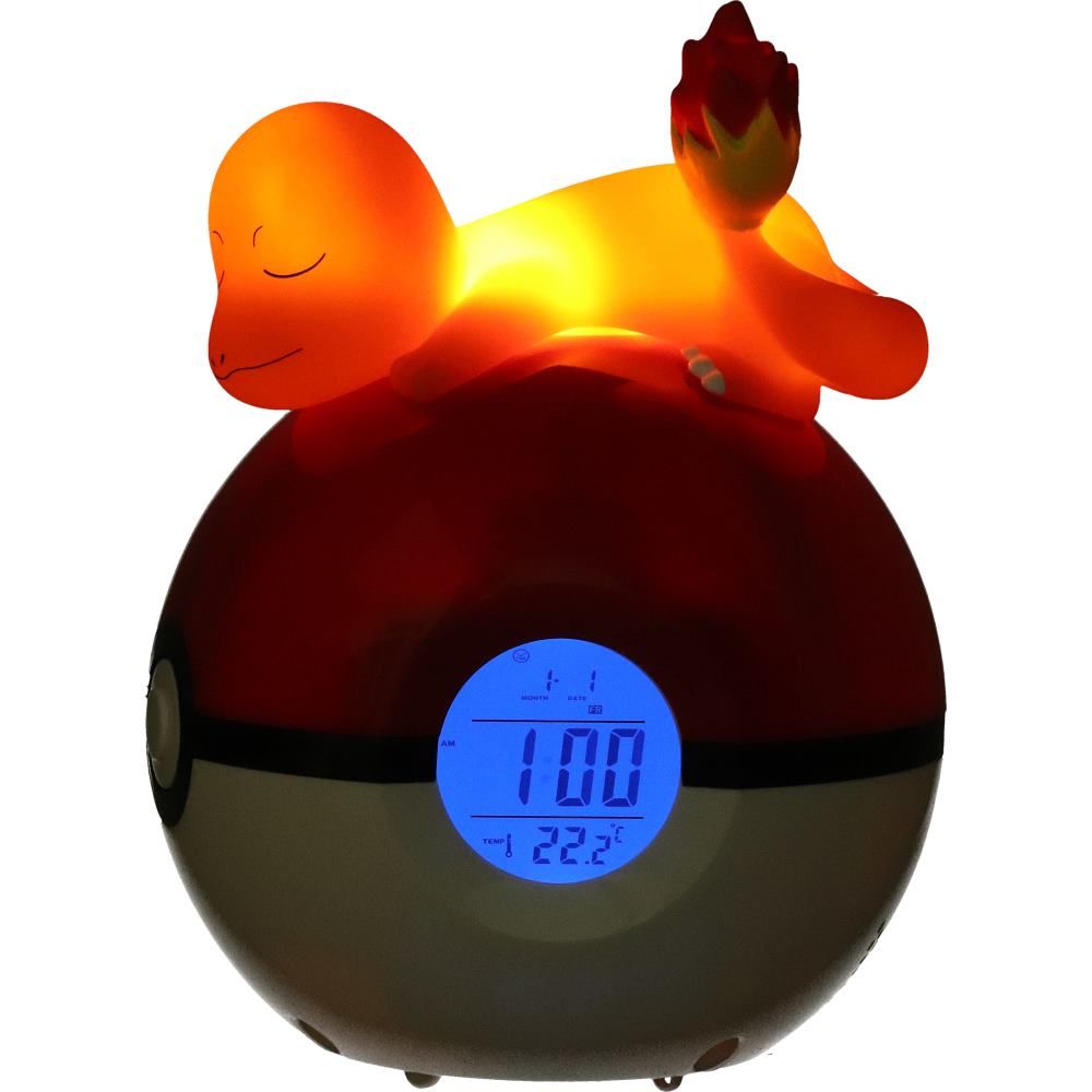 Pokémon Charmander Light-Up FM Alarm Clock - Clocks at Gift Moments