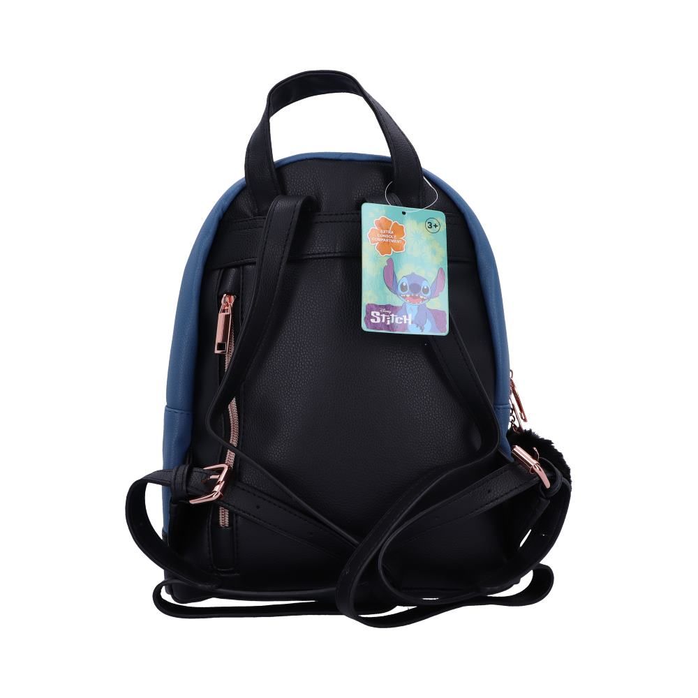 Disney Stitch Blue Backpack 28cm: 6 - Bags By Lilo & Stitch