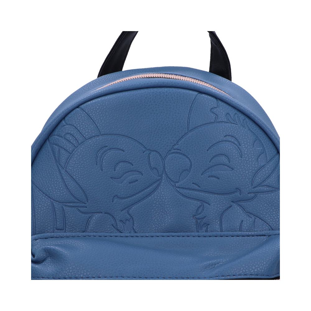 Disney Stitch Blue Backpack 28cm: 3 - Bags By Lilo & Stitch