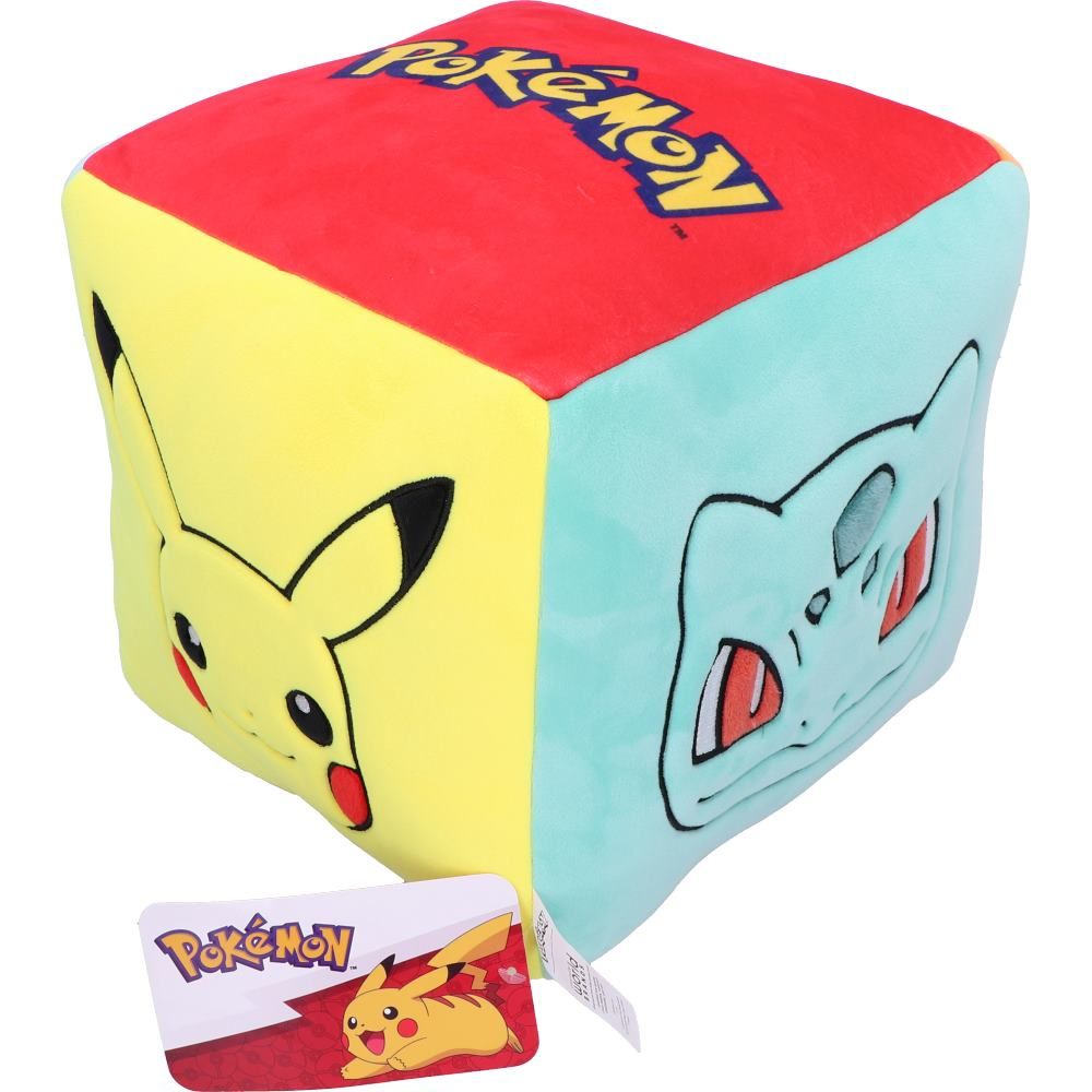 Pokémon Cube Faces Cushion - Cushions at Gift Moments