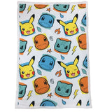 Pokémon Faces Soft Throw Blanket 100x150cm: 2 - Blankets By Pokemon