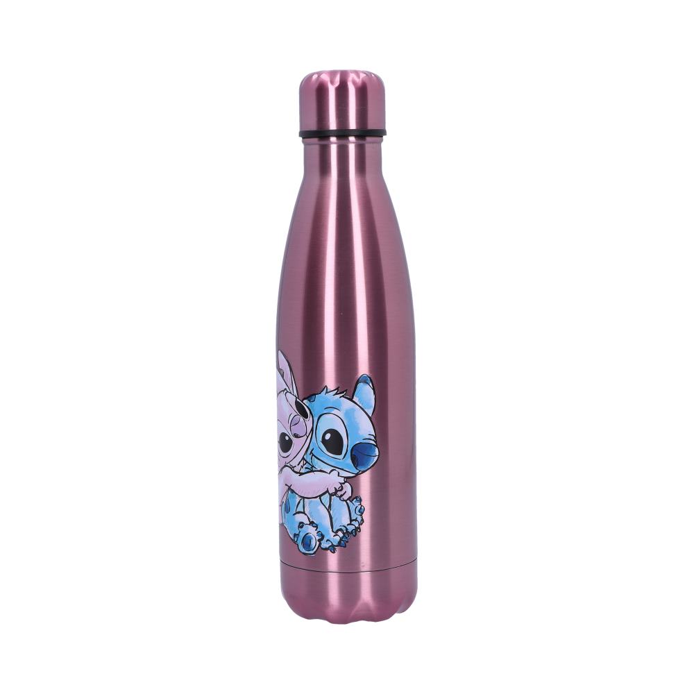 Disney Stitch and Angel Stainless Steel Water Bottle - Shot Glasses at Gift Moments