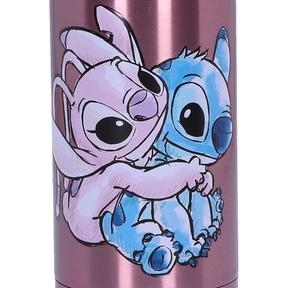 Disney Stitch and Angel Stainless Steel Water Bottle - Shot Glasses at Gift Moments