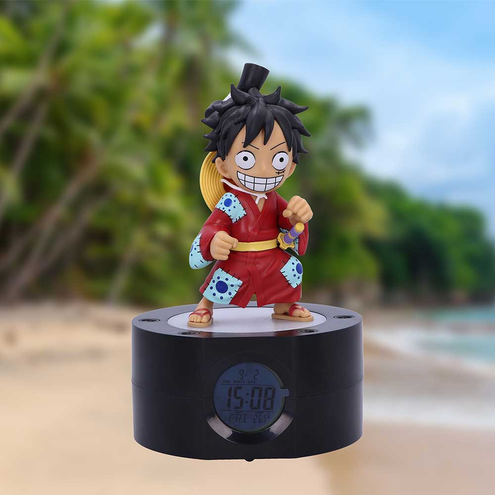 One Piece Luffy Light Up Alarm Clock - Clocks at Gift Moments