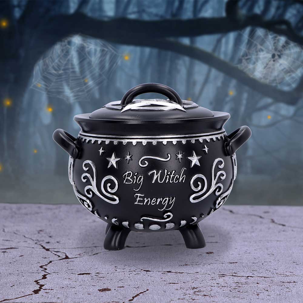 Big Witch Energy Cauldron Box 15.4cm - Boxes at Gift Moments