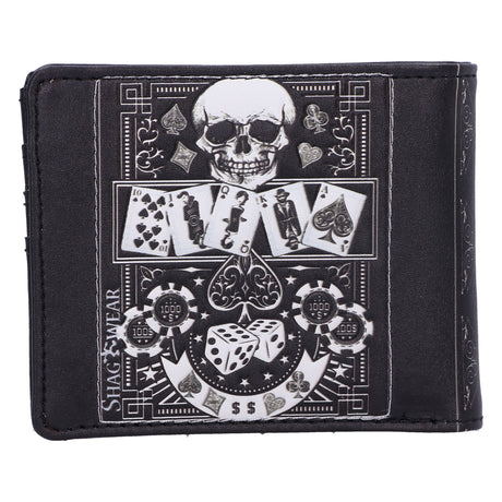 Feeling Lucky? Gothic Skull Wallet - Wallets at Gift Moments