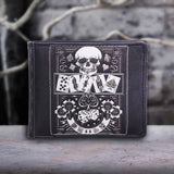 Feeling Lucky? Gothic Skull Wallet - Wallets at Gift Moments