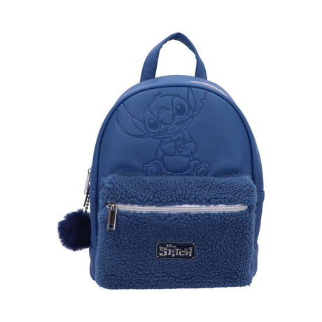 Disney Stitch Backpack in Blue Default Title - Bags at Gift Moments