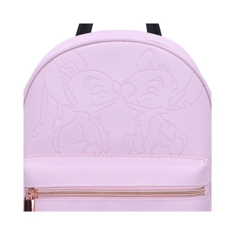 Disney Stitch and Angel Backpack in Baby Pink - Bags at Gift Moments