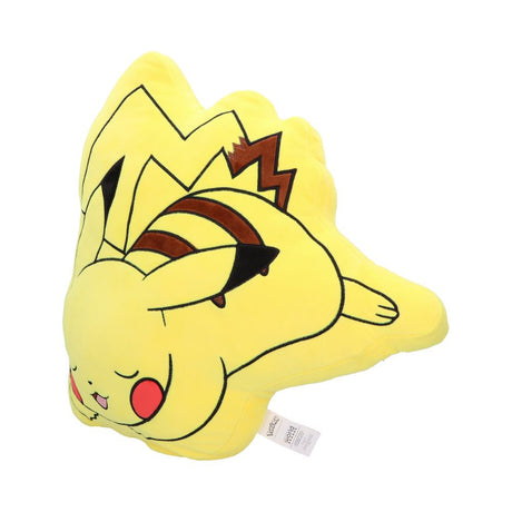 Sleeping Pikachu Cushion - Yellow 50cm: 3 - Cushions By Pokemon