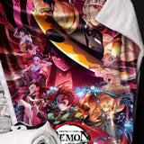 Demon Slayer Entertainment District Arc Fleece Blanket - Blankets at Gift Moments