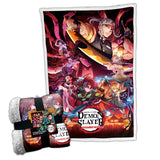 Demon Slayer Entertainment District Arc Fleece Blanket Default Title - Blankets at Gift Moments