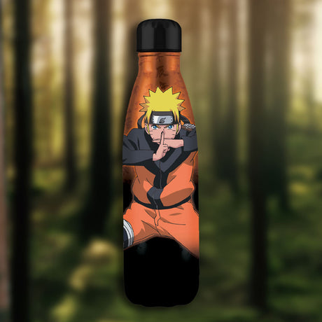 Naruto Character Stainless Steel Water Bottle - Water Bottles at Gift Moments