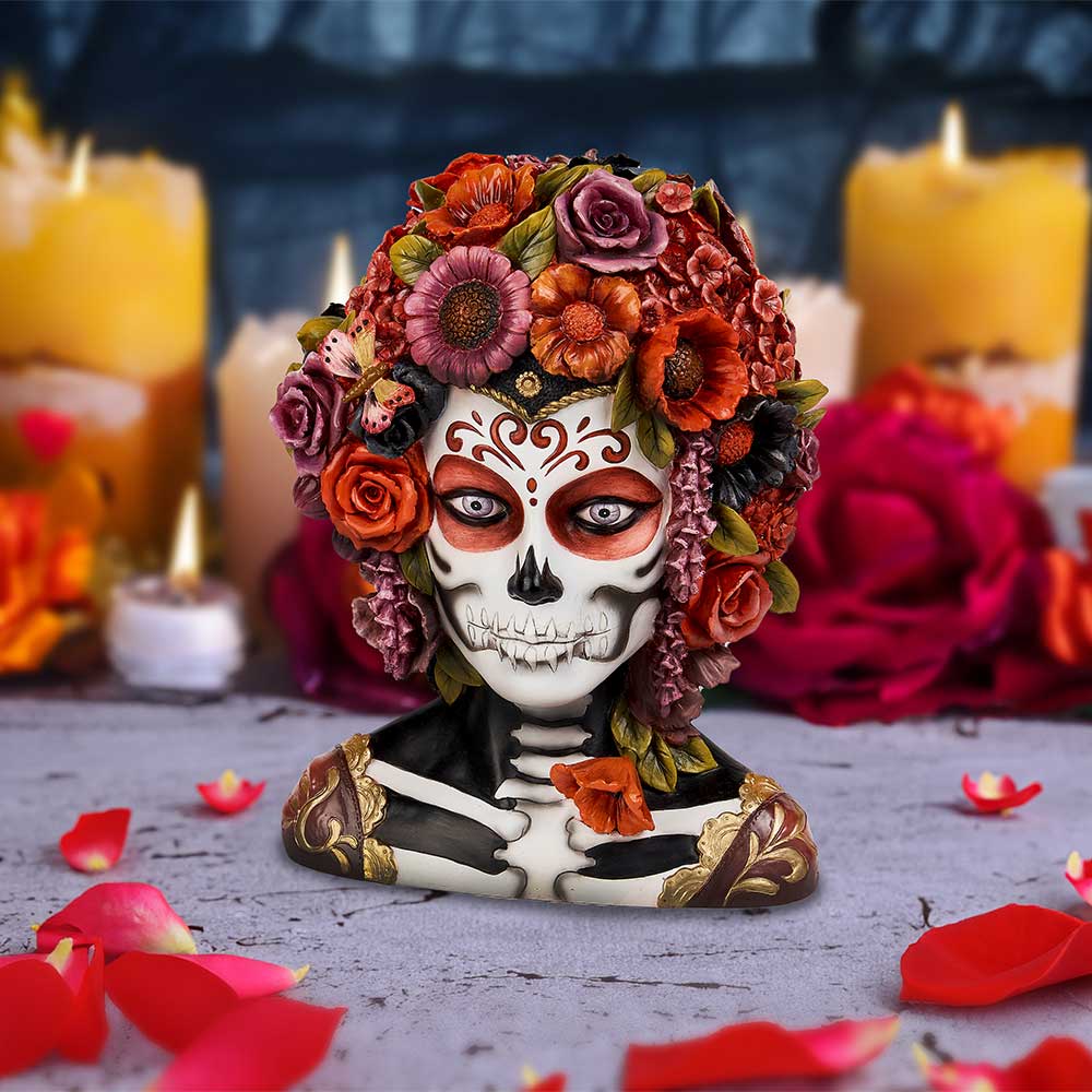 Calavera Catrina Day of the Dead Bust 32cm: 1 - Figures & Collectables By Gift Moments