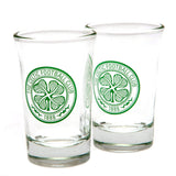 Celtic FC 2pk Shot Glass Set: 1 - Glassware By Celtic