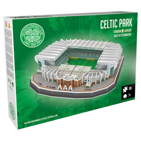 Celtic FC 3D Stadium Puzzle 188pc: 6 - Puzzles & Games By Celtic