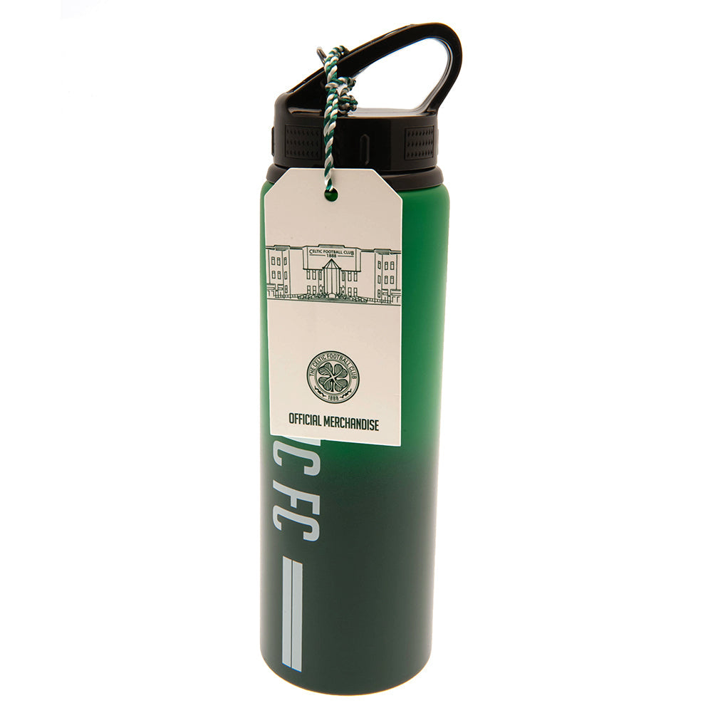 Celtic FC Aluminium Drinks Bottle ST: 3 - Water Bottles By Celtic