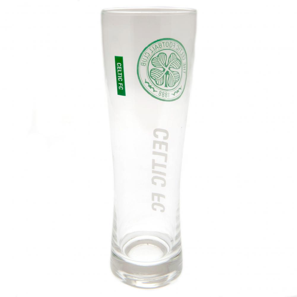 Celtic FC Tall Beer Glass: 2 - Glassware By Celtic