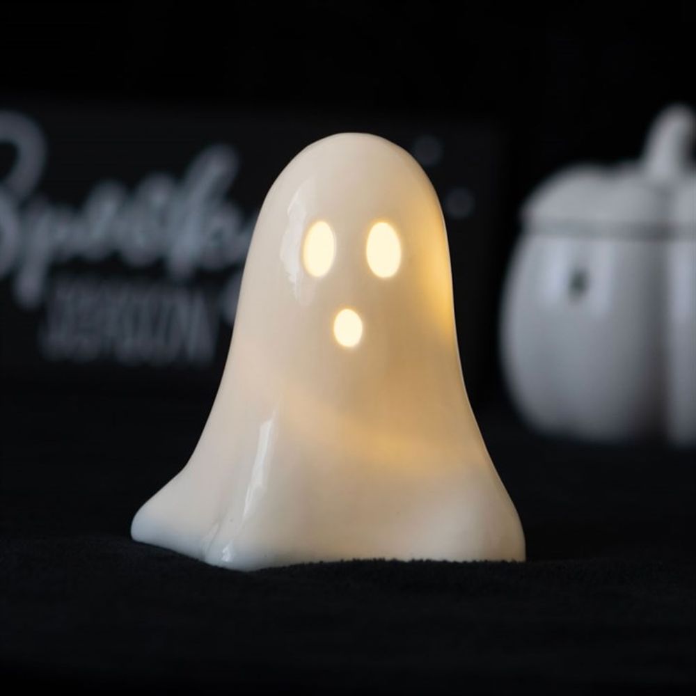 LED Ceramic Ghost Light: 1 - By Gift Moments