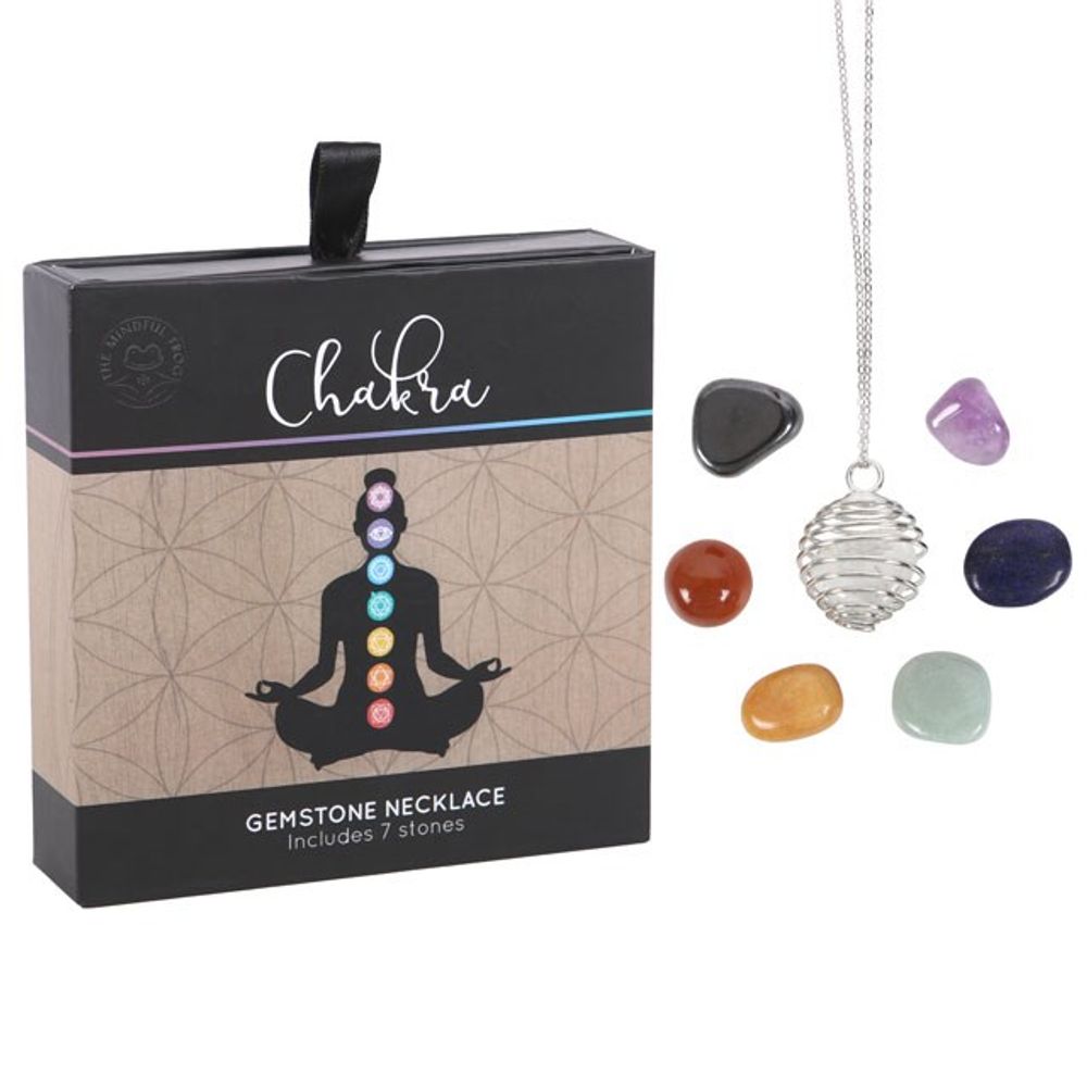 Chakra Healing Gemstone Necklace Kit: 1 - Necklaces By Gift Moments