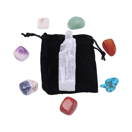 Chakra Stones Set: 3 - Stones & Crystals By Gift Moments