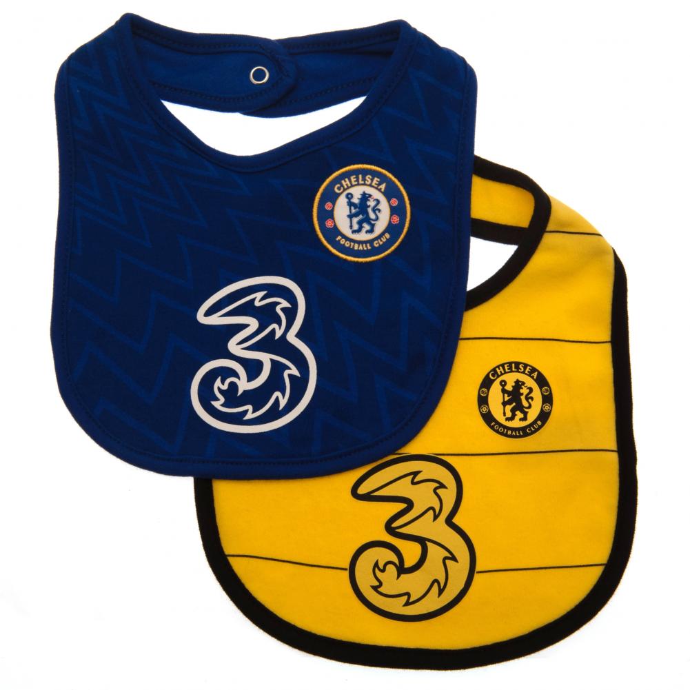 Chelsea FC 2 Pack Bibs BY: 1 - Baby Clothing By Chelsea