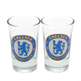 Chelsea FC 2pk Shot Glass Set: 2 - Glassware By Chelsea