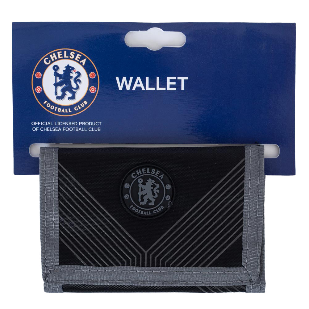 Chelsea FC Black Geo Wallet: 4 - Wallets By Chelsea