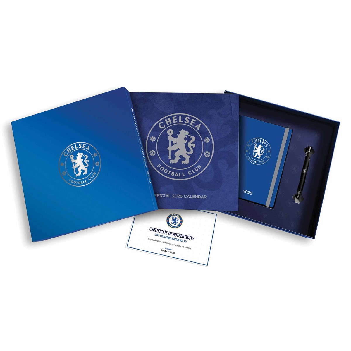 Chelsea FC 2025 Musical Gift Box Set: 1 - Calendars By Chelsea