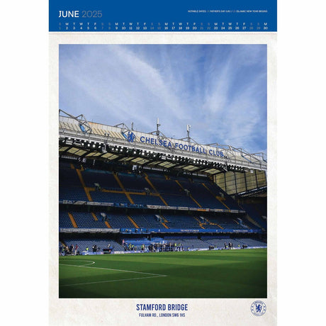 Chelsea FC 2025 Deluxe Calendar: 2 - Calendars By Chelsea