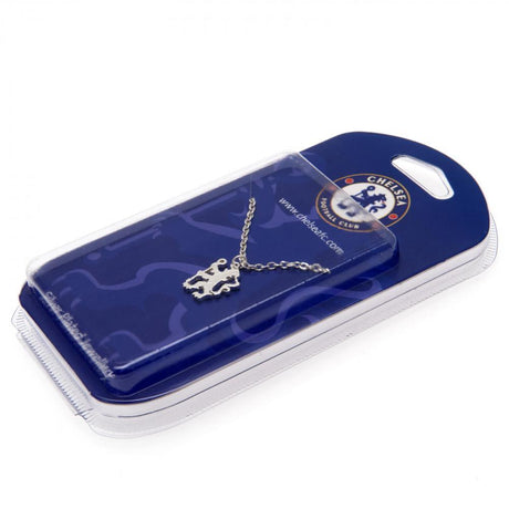 Chelsea FC Silver Plated Pendant & Chain LN: 1 - Jewellery By Chelsea