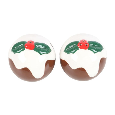 Christmas Pudding Salt and Pepper Shakers: 3 - By Gift Moments