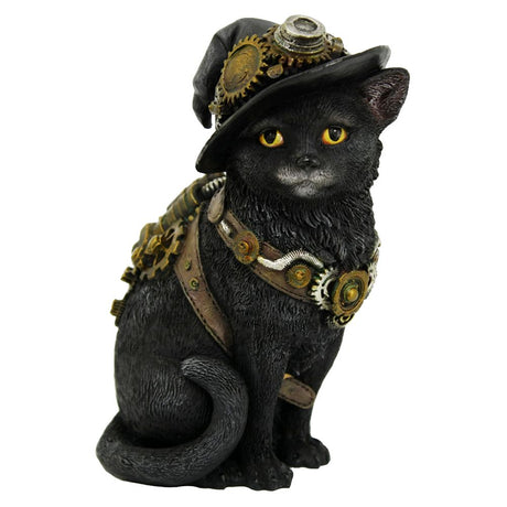 Clockwork Kitty Figurine Steampunk Cat Ornament: 2 - Figures & Collectables By Gift Moments