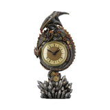 Clockwork Reign Steampunk Dragon Mantel Clock: 2 - Clocks By Gift Moments