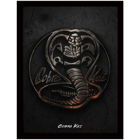 Cobra Kai Framed Collector Print 16x12: 1 - Wall Art By Cobra Kai