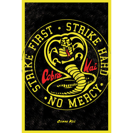 Cobra Kai Poster Emblem 224: 1 - Posters By Cobra Kai