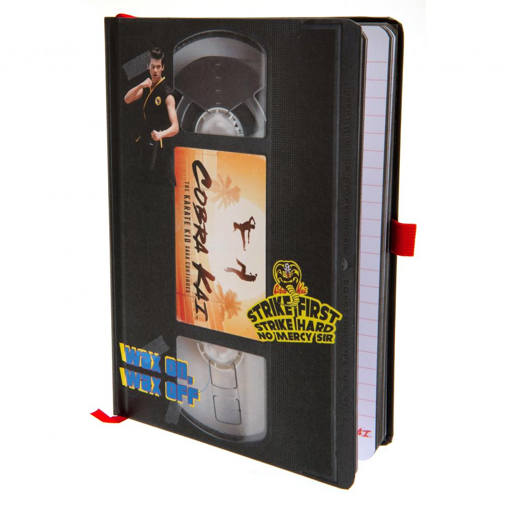 Cobra Kai VHS Style A5 Premium Notebook: 1 - Notebooks By Cobra Kai