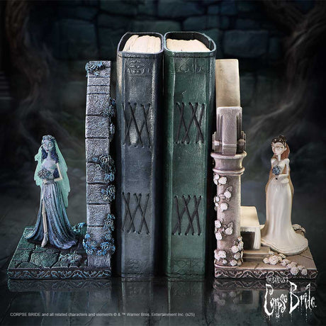 Corpse Bride Emily and Victoria Resin Bookends: 1 - Bookends By The Corpse Bride