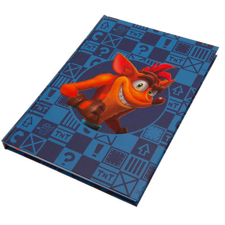 Crash Bandicoot A5 Premium Notebook: 4 - Notebooks By Crash Bandicoot