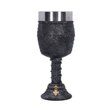 Crusader Medieval Knight Chainmail Wine Goblet: 4 - Goblets & Chalices By NN Designs